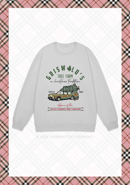 Christmas Tradition Since 1989 Y2K Sweatshirt Cherrykitten