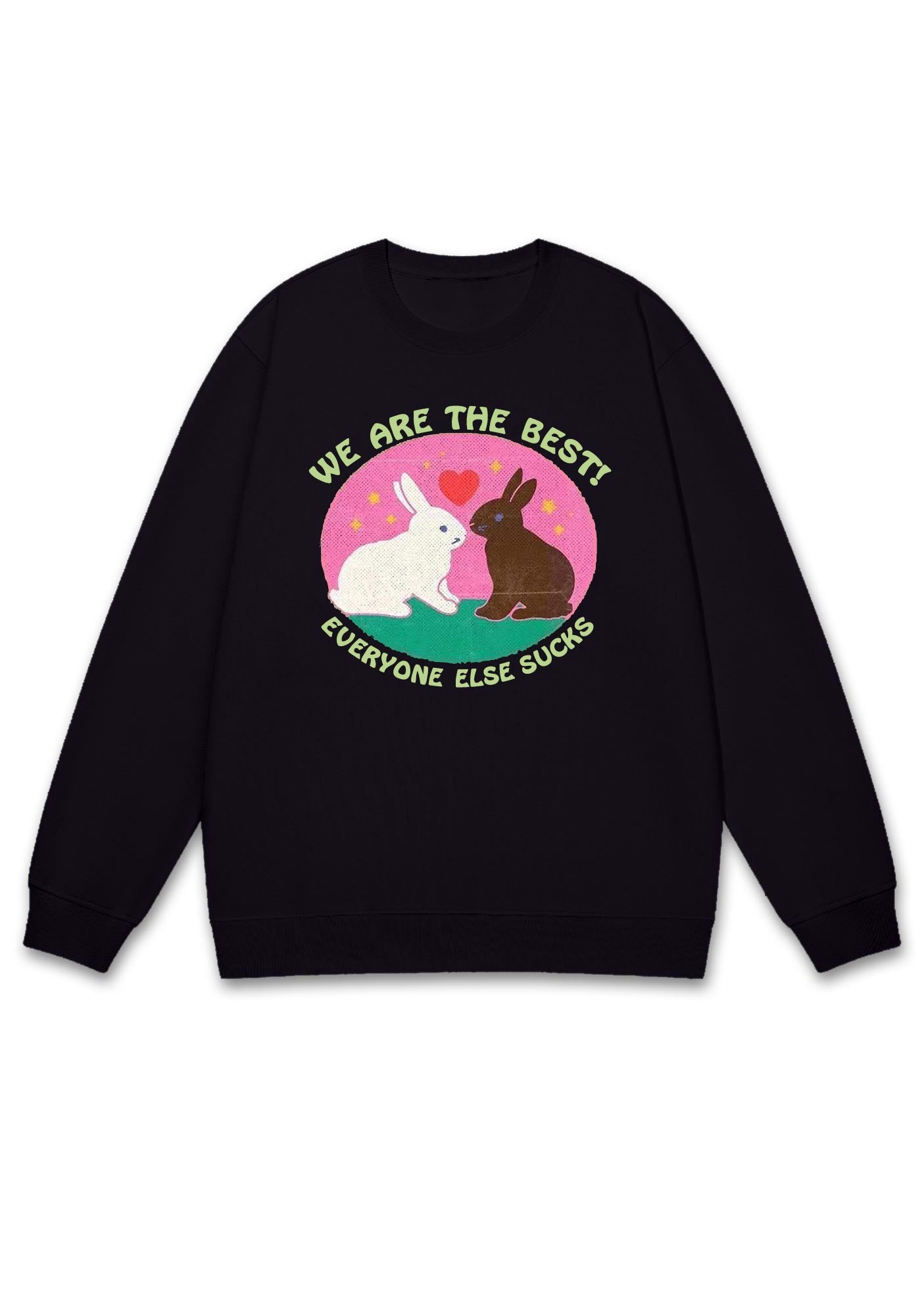 Cherrykitten We Are The Best Rabbits Y2K Sweatshirt for Sale