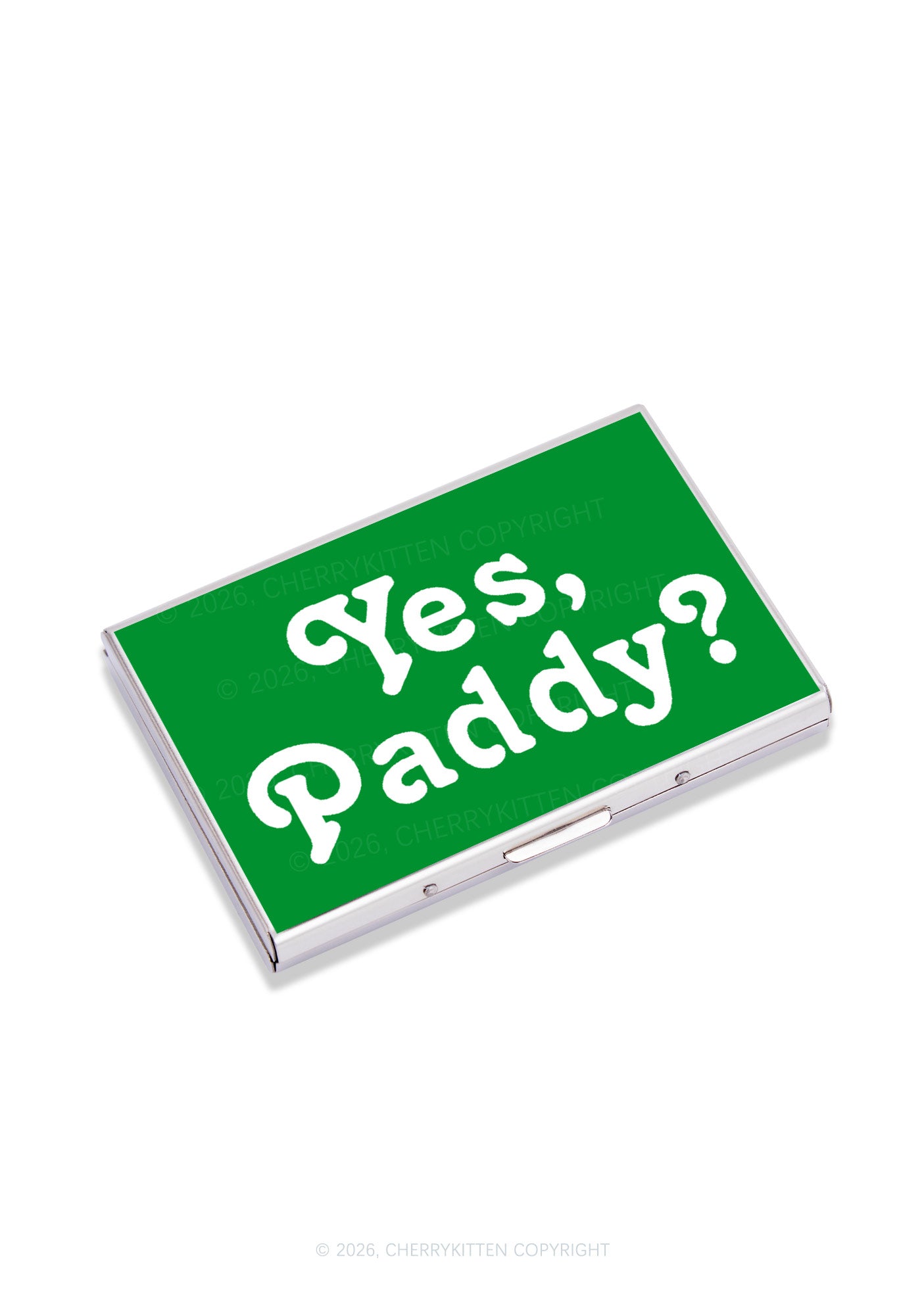 Yes Paddy St Patricks Y2K Mirror Cigarette Case Cherrykitten