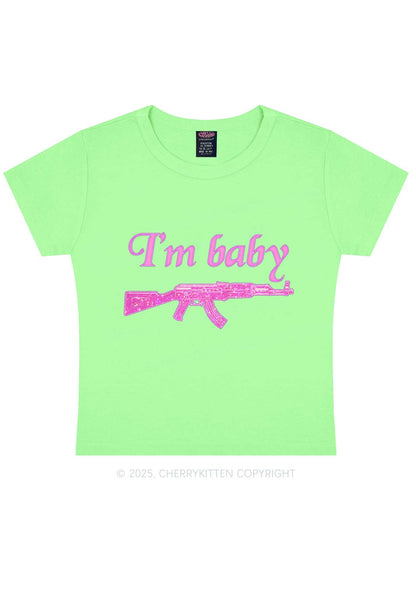 I Am Baby Y2K Baby Tee Cherrykitten