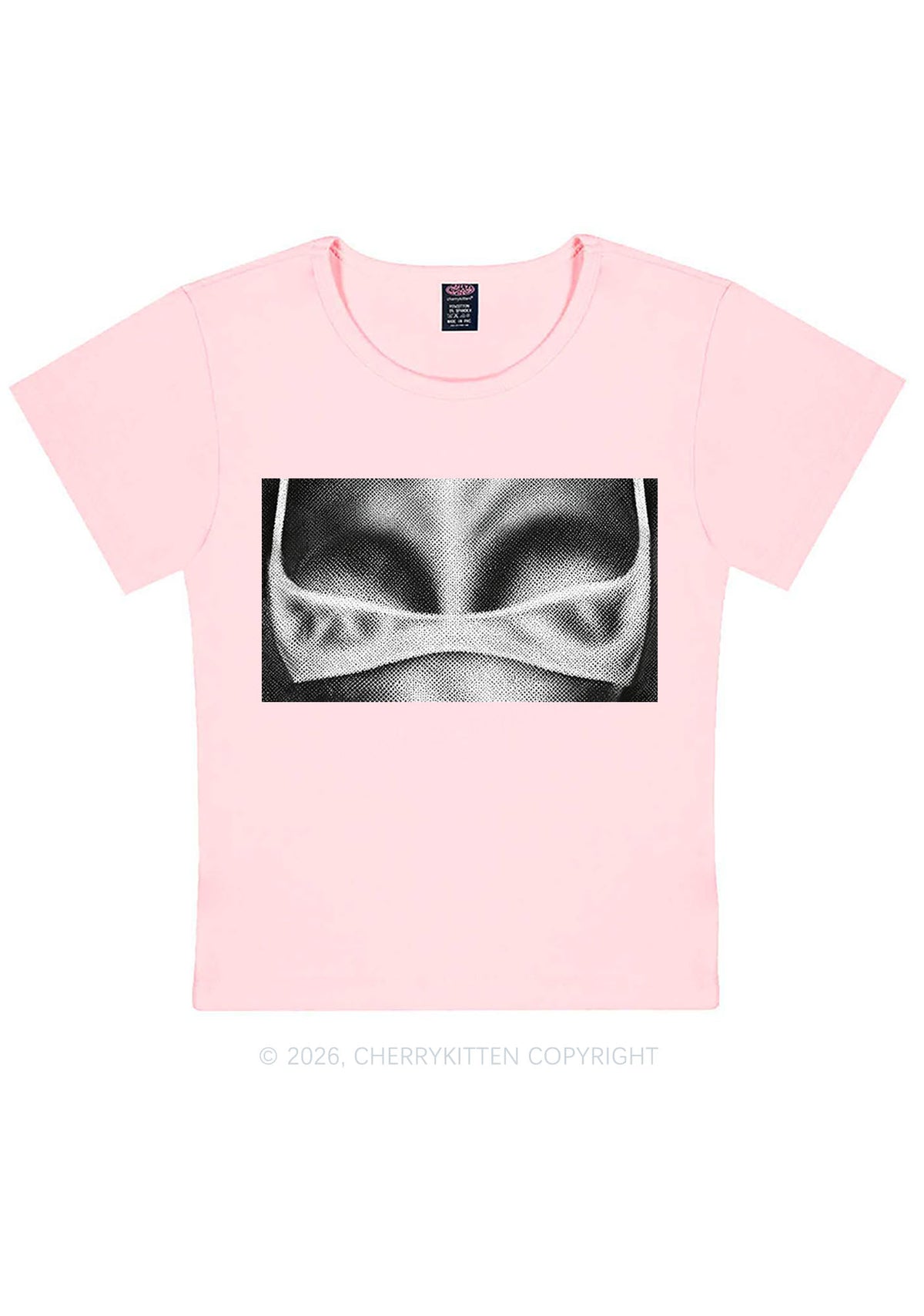 Lingerie Bxxbs Y2K Baby Tee Cherrykitten