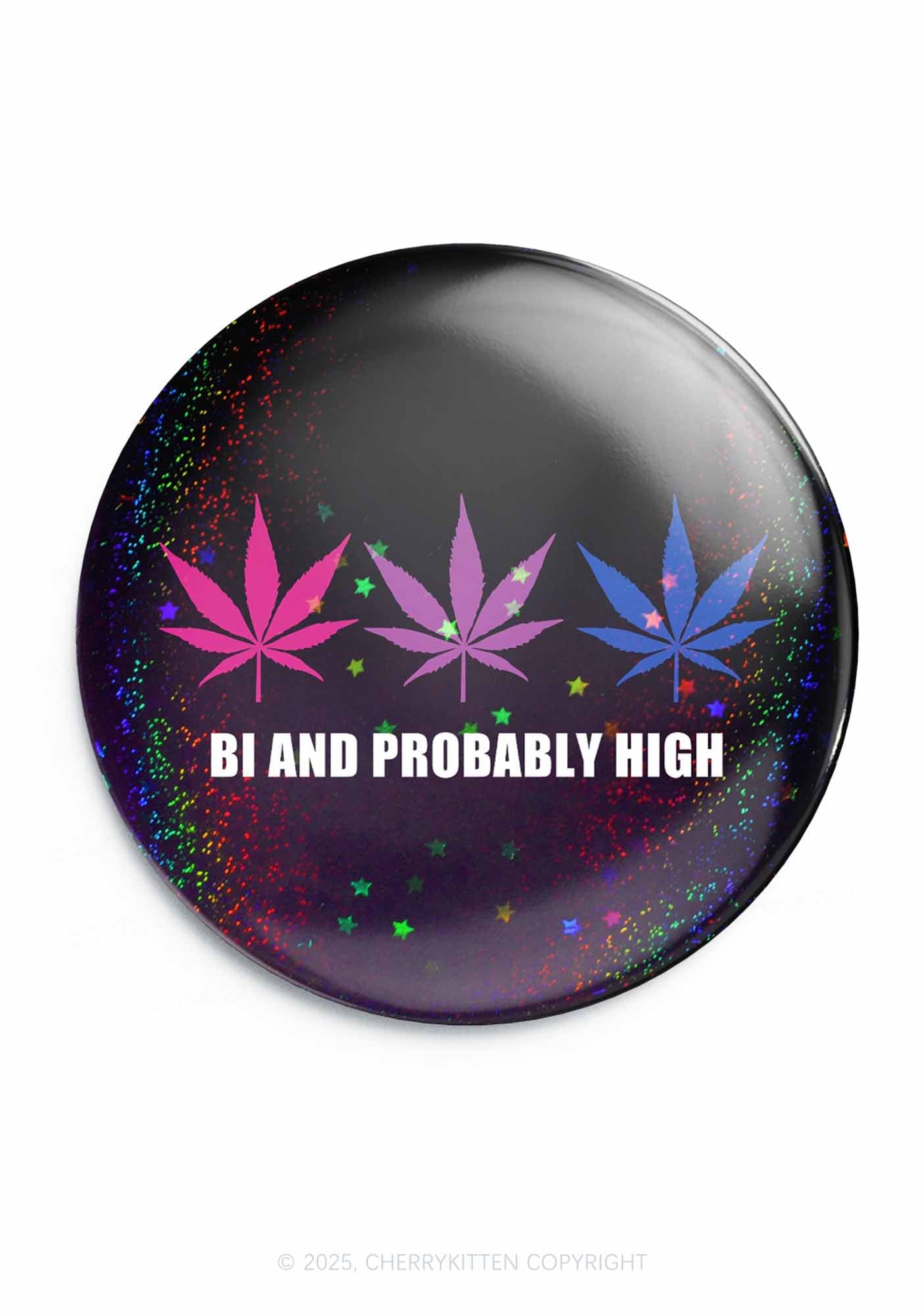 Bi and High Pride 1Pc Y2K Pin Badge Cherrykitten