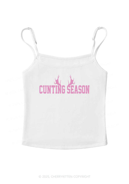 Cunting Season Y2K Spaghetti Strap Cami Cherrykitten
