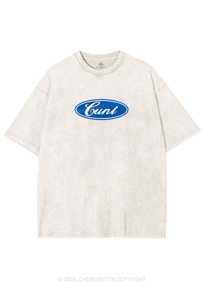 Oval Cxxt Y2K Shirts Washed Tee Cherrykitten