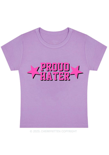 Proud Hater Y2K Baby Tee Cherrykitten