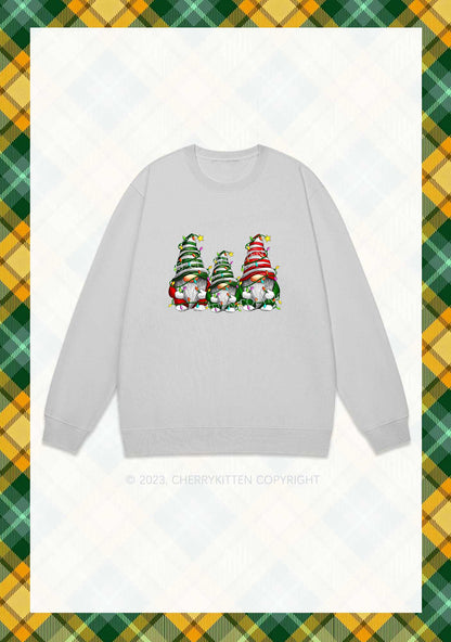 Christmas Dwarfs Y2K Sweatshirt Cherrykitten