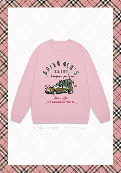 Christmas Tradition Since 1989 Y2K Sweatshirt Cherrykitten