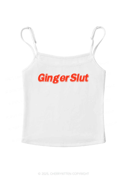 Ginger Slxt Y2K Spaghetti Strap Cami Cherrykitten