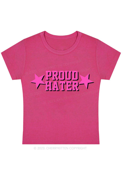 Proud Hater Y2K Baby Tee Cherrykitten