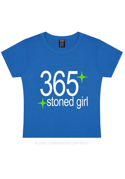 Stoned Girl Y2K Baby Tee Cherrykitten