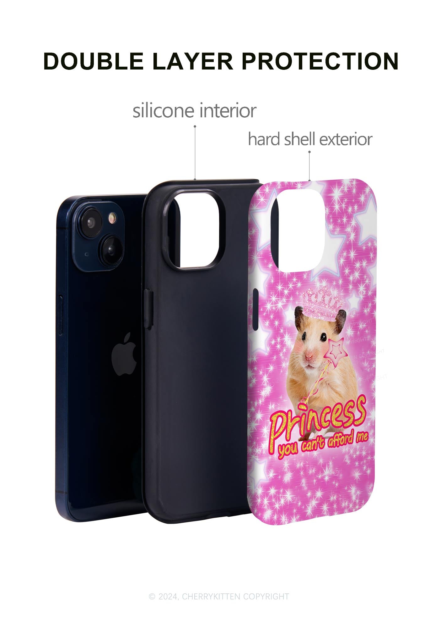 Cherrykitten Rat Princess Y2K Phone Case Cherrykitten for Sale Cherrykitten Rat Princess Y2K Phone Case Cherrykitten for Sale