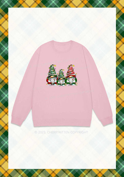 Christmas Dwarfs Y2K Sweatshirt Cherrykitten
