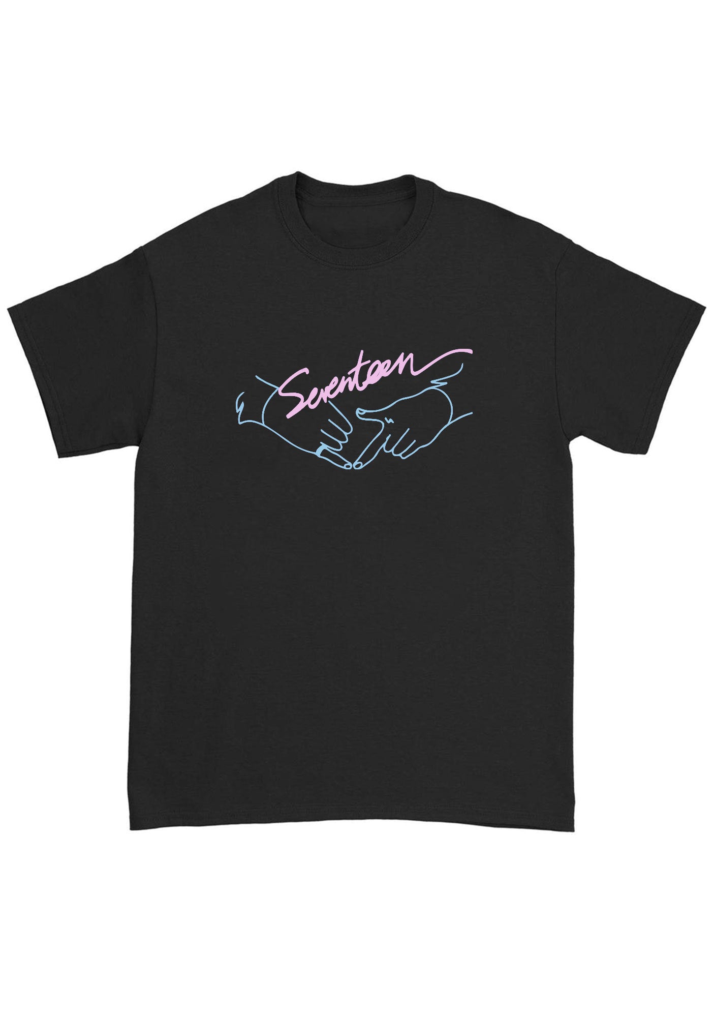 Hand Gesture Svt Kpop Chunky Shirt