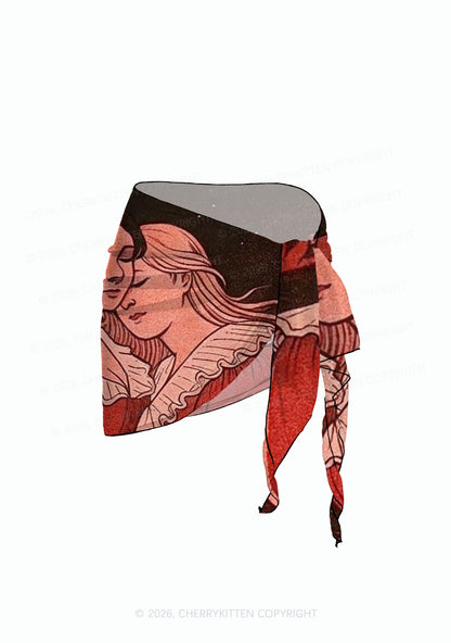 Lover Girls Pride Y2K Print Bikini Set Cherrykitten