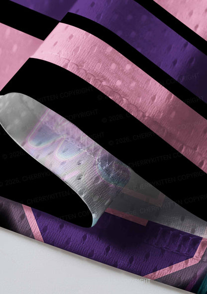 Dubstep Makes My Puxxy Wet Y2K Sport Jersey Shirts Cherrykitten