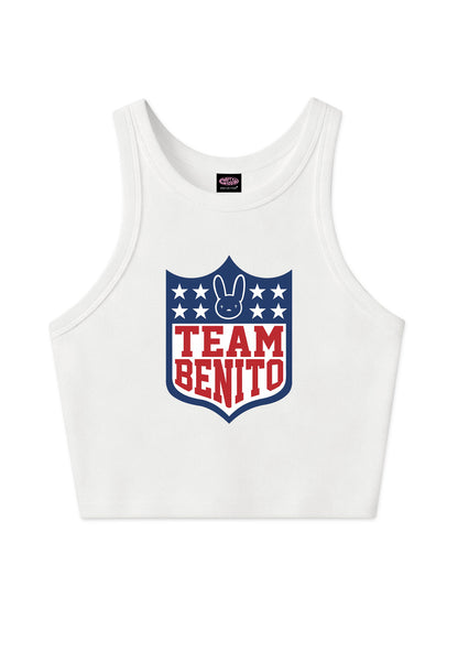 Team Bunny Y2K Crop Tank Top Cherrykitten
