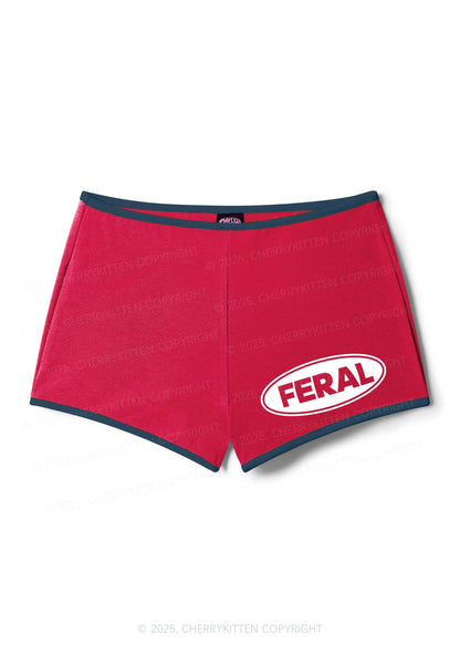 Feral Y2K Booty Shorts Cherrykitten