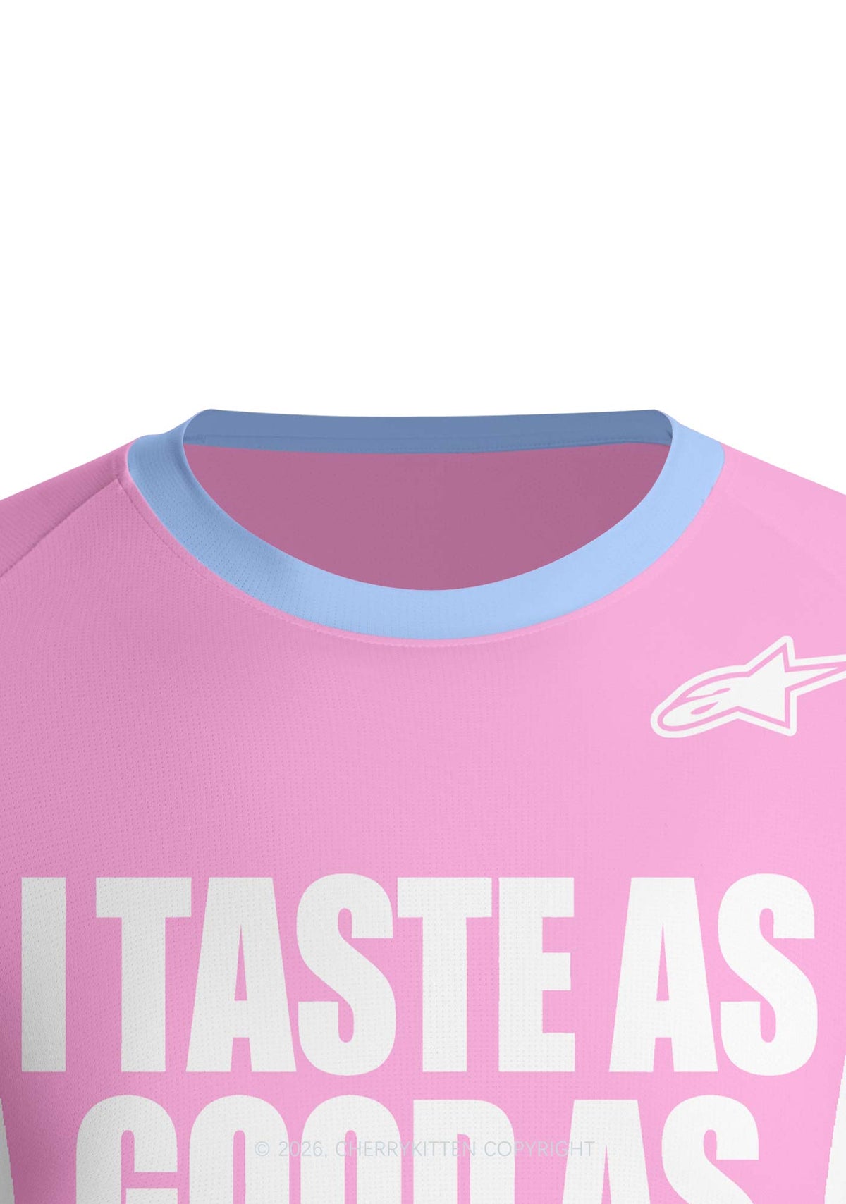I Taste Good Y2K Football Jersey Shirts Cherrykitten