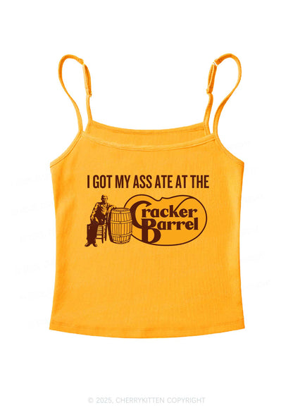 Got My Axx Ate Y2K Spaghetti Strap Cami Cherrykitten