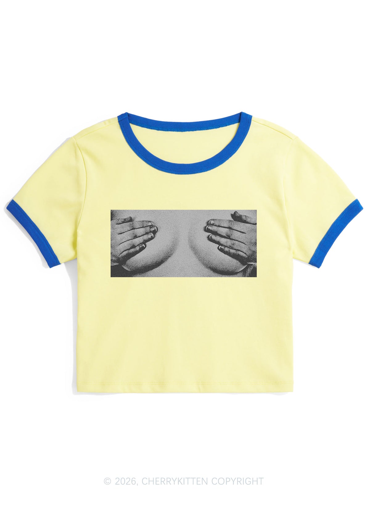 Touch Bxxbs Y2K Ringer Tee Cherrykitten