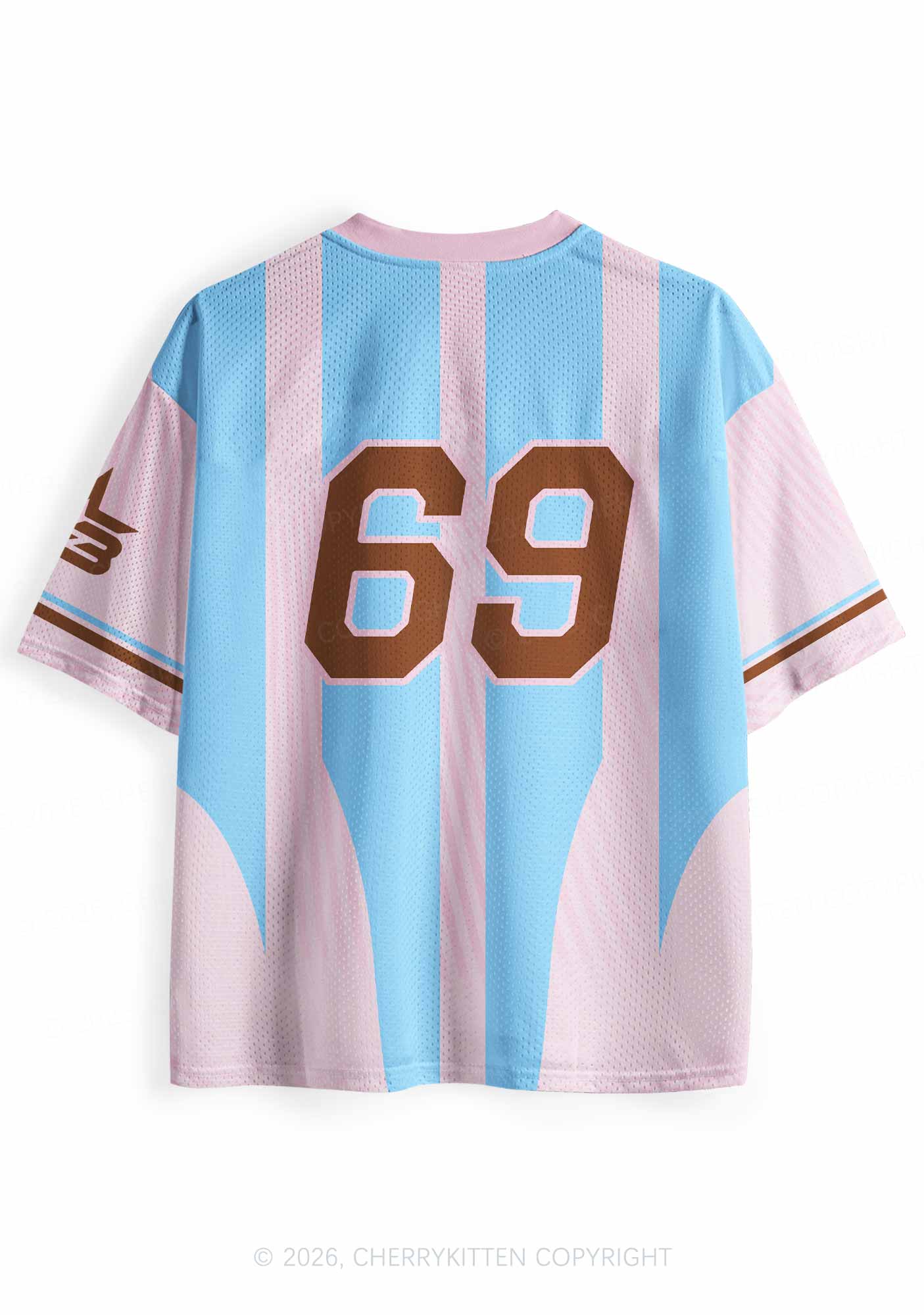 Light Pink Gods Favorite Fag Pride Y2K Sport Jersey Shirts Cherrykitten