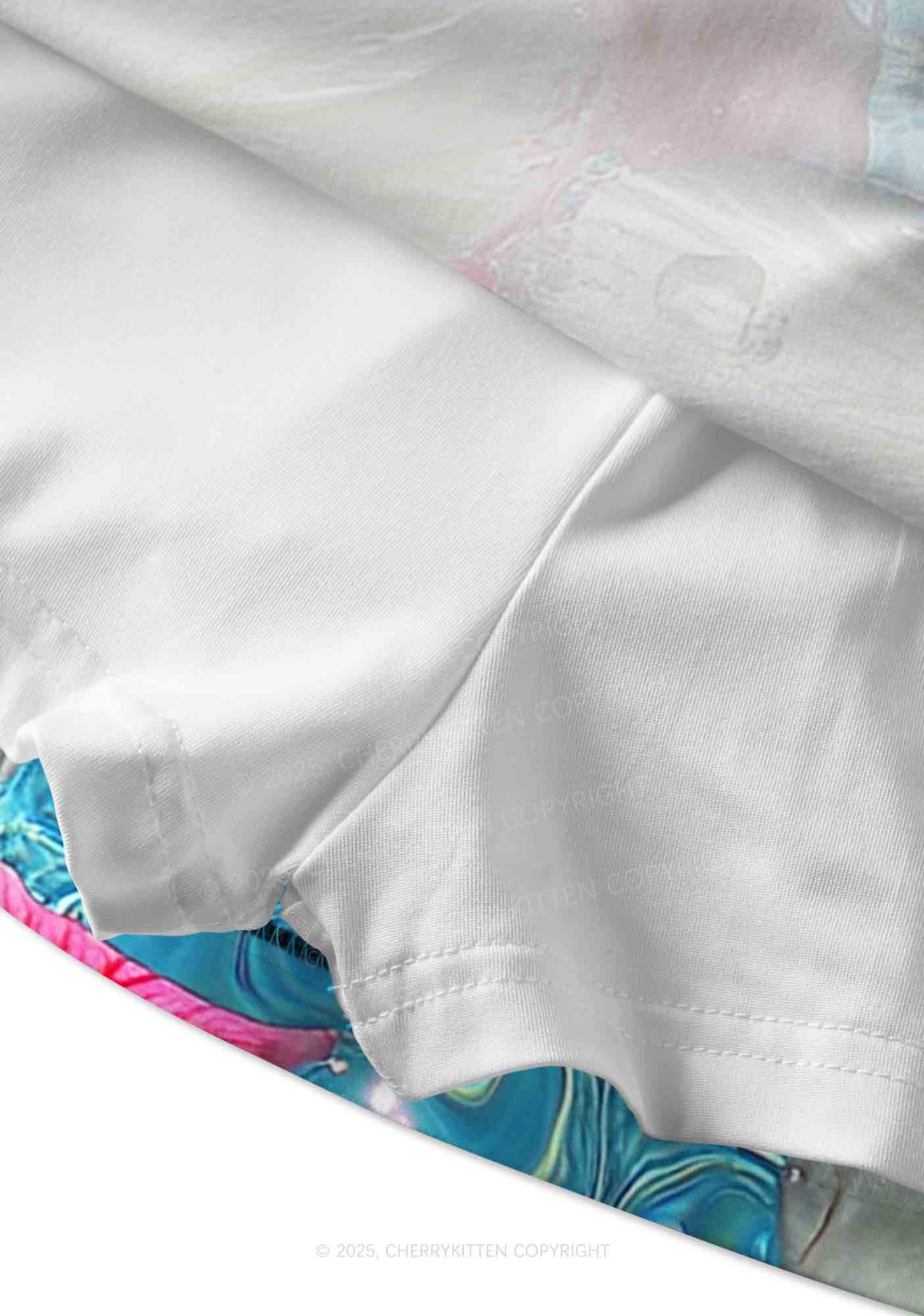 Blooming Floral Y2K Print Mini Skirt Cherrykitten