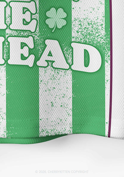 Custom Dibs On The Redhead St Patricks Y2K Crop Sport Jersey Shirts Cherrykitten