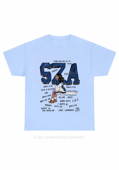 SZA Vintage Y2K Chunky Shirt Cherrykitten