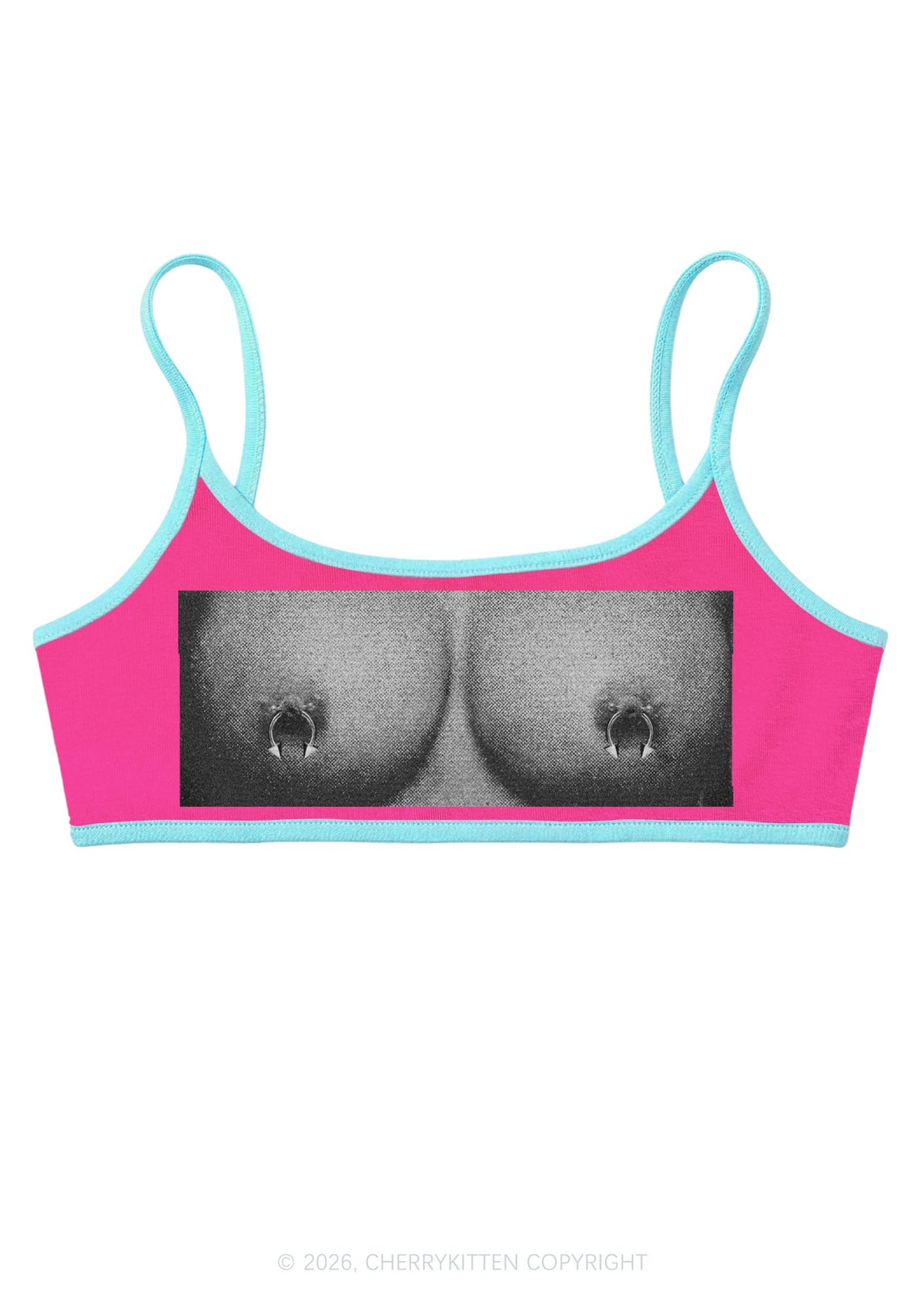 Nxpple Rings Y2K Super Crop Cami Cherrykitten
