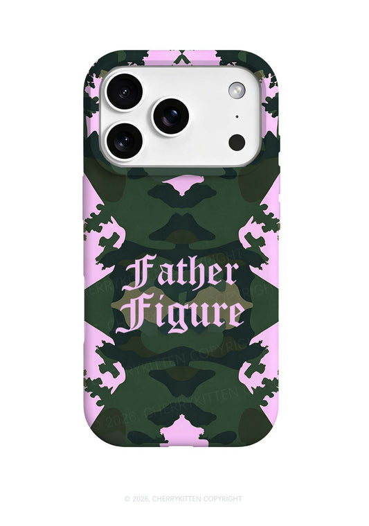 Father Figure Camouflage Y2K Phone Case Cherrykitten