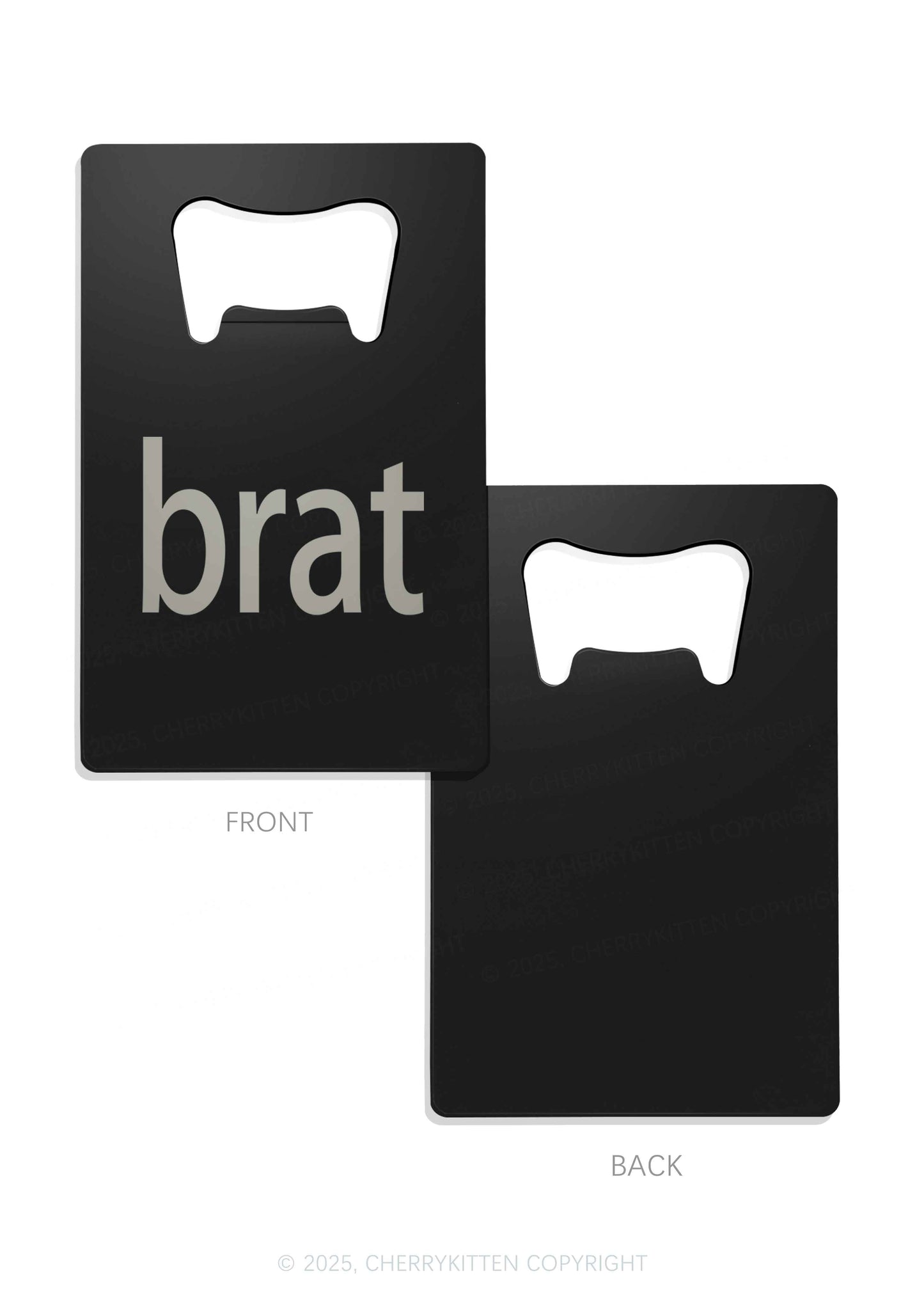 Green Brat Y2K Credit Card Bottle Openers Cherrykitten