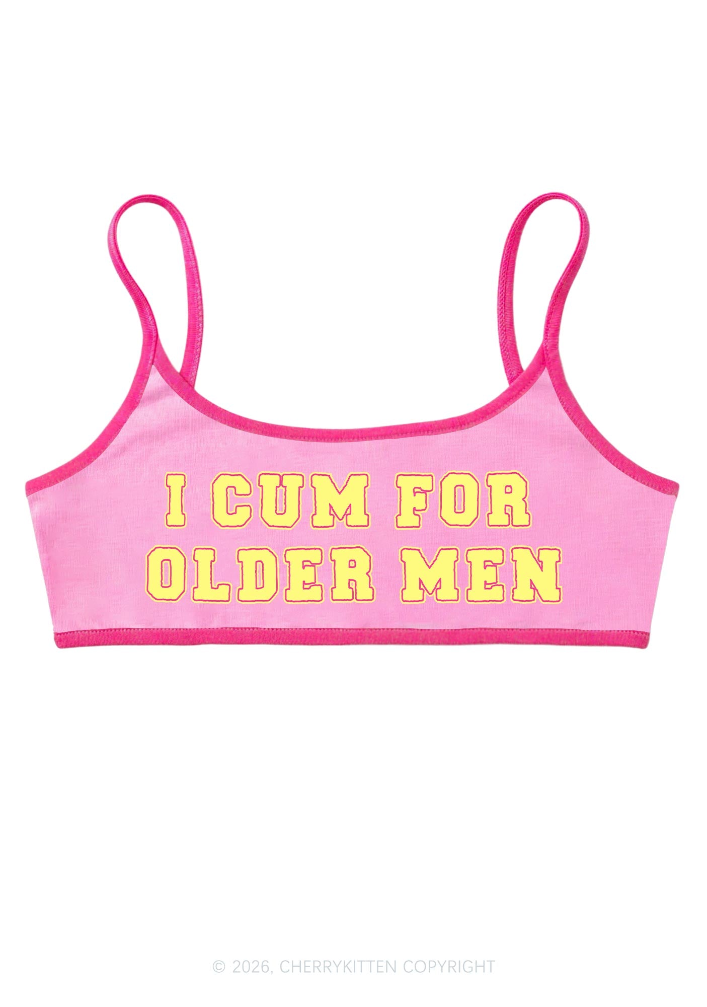 Cxm For Older Men Y2K Super Crop Cami Cherrykitten