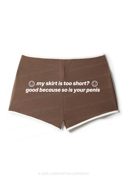 Good Because Short Y2K Booty Shorts Cherrykitten