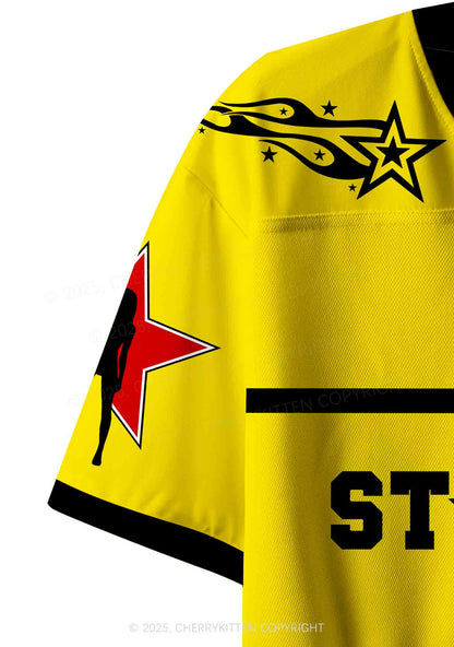 Custom Stargirl Y2K Crop Sport Jersey Shirts Cherrykitten