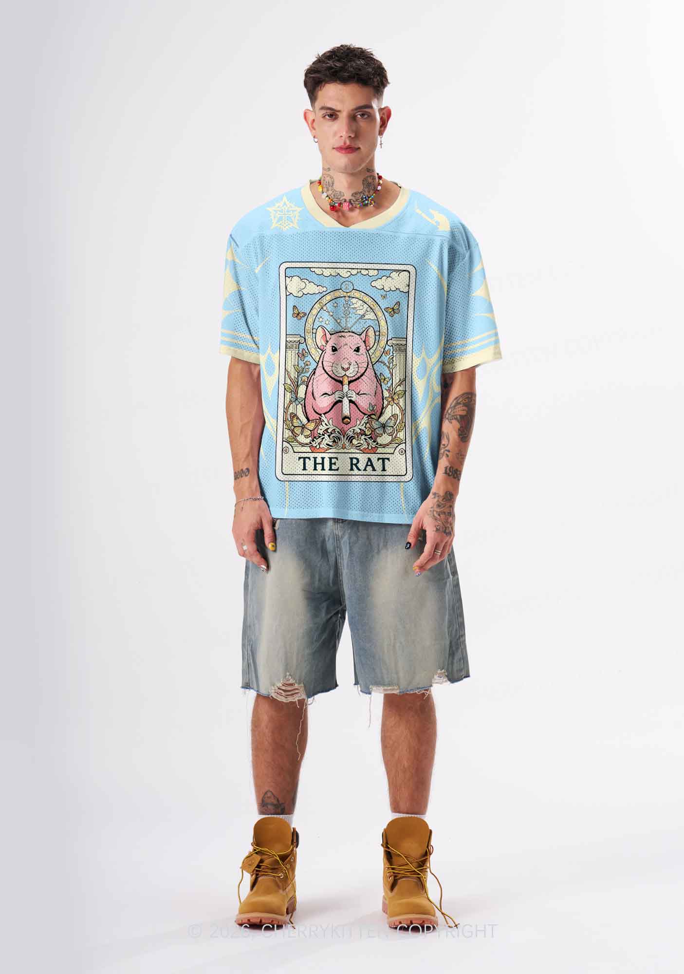 The Rat Y2K Sport Jersey Shirts Cherrykitten