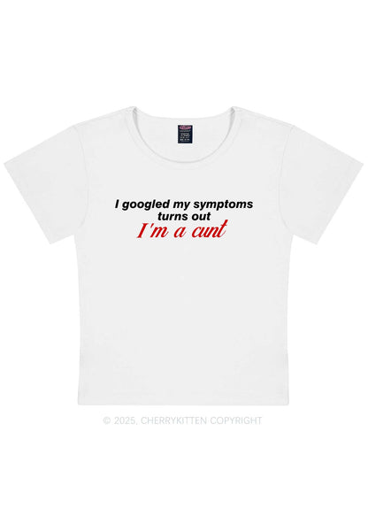 I Am A Cxxt Y2K Baby Tee Cherrykitten