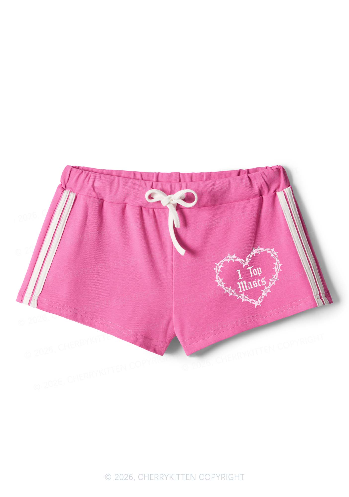 I Top Mascs Pride Y2K Drawstring Mini Shorts Cherrykitten