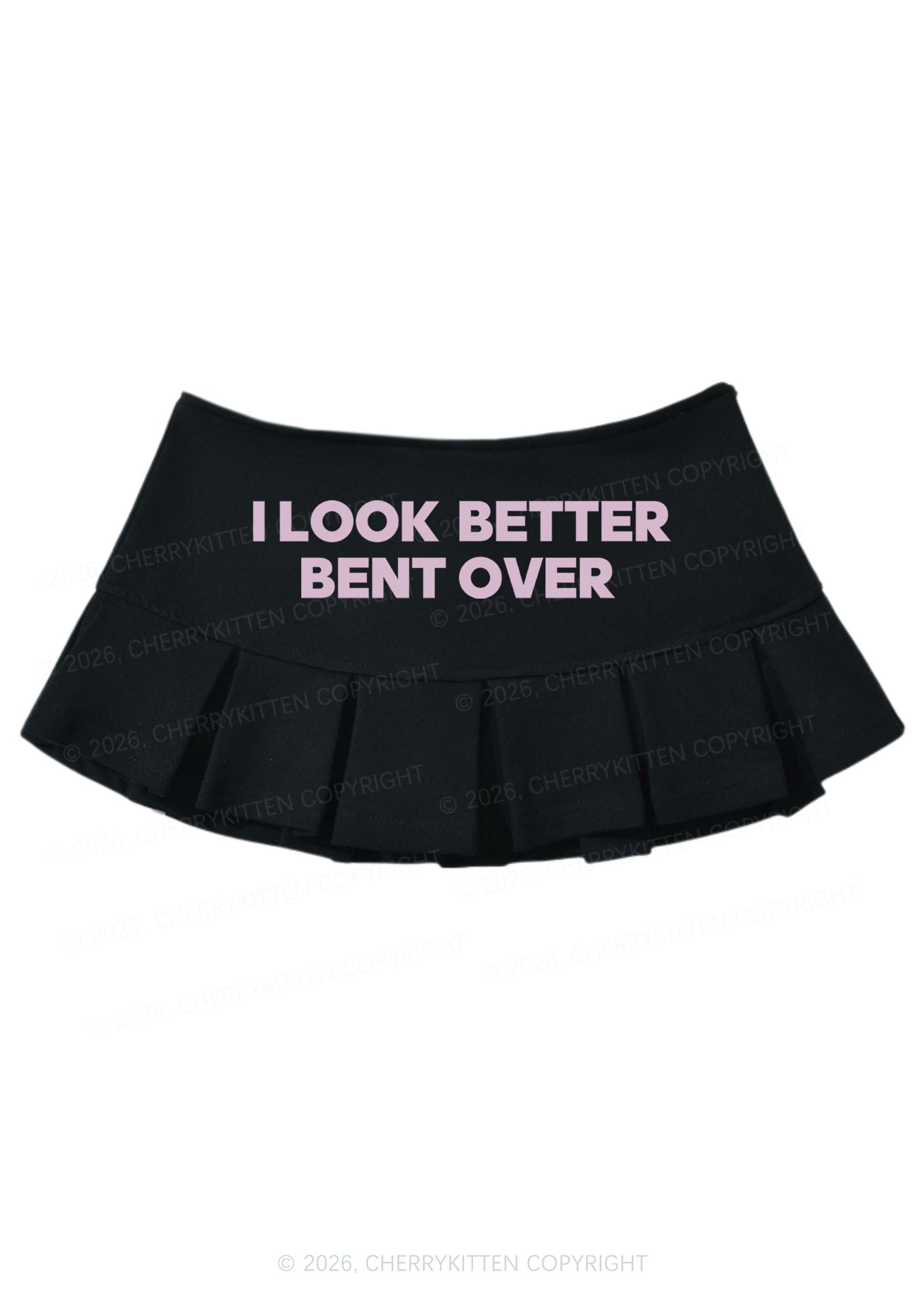 Look Better Bent Over Y2K Mini Pleated Skirts Cherrykitten
