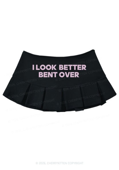 Look Better Bent Over Y2K Mini Pleated Skirts Cherrykitten