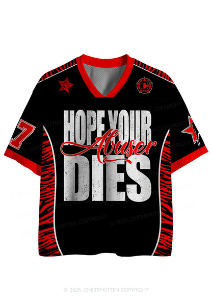 Custom Abuser Dies Y2K Sport Jersey Shirts Cherrykitten