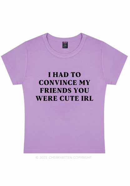 Curvy Cute IRL Y2K Baby Tee Cherrykitten
