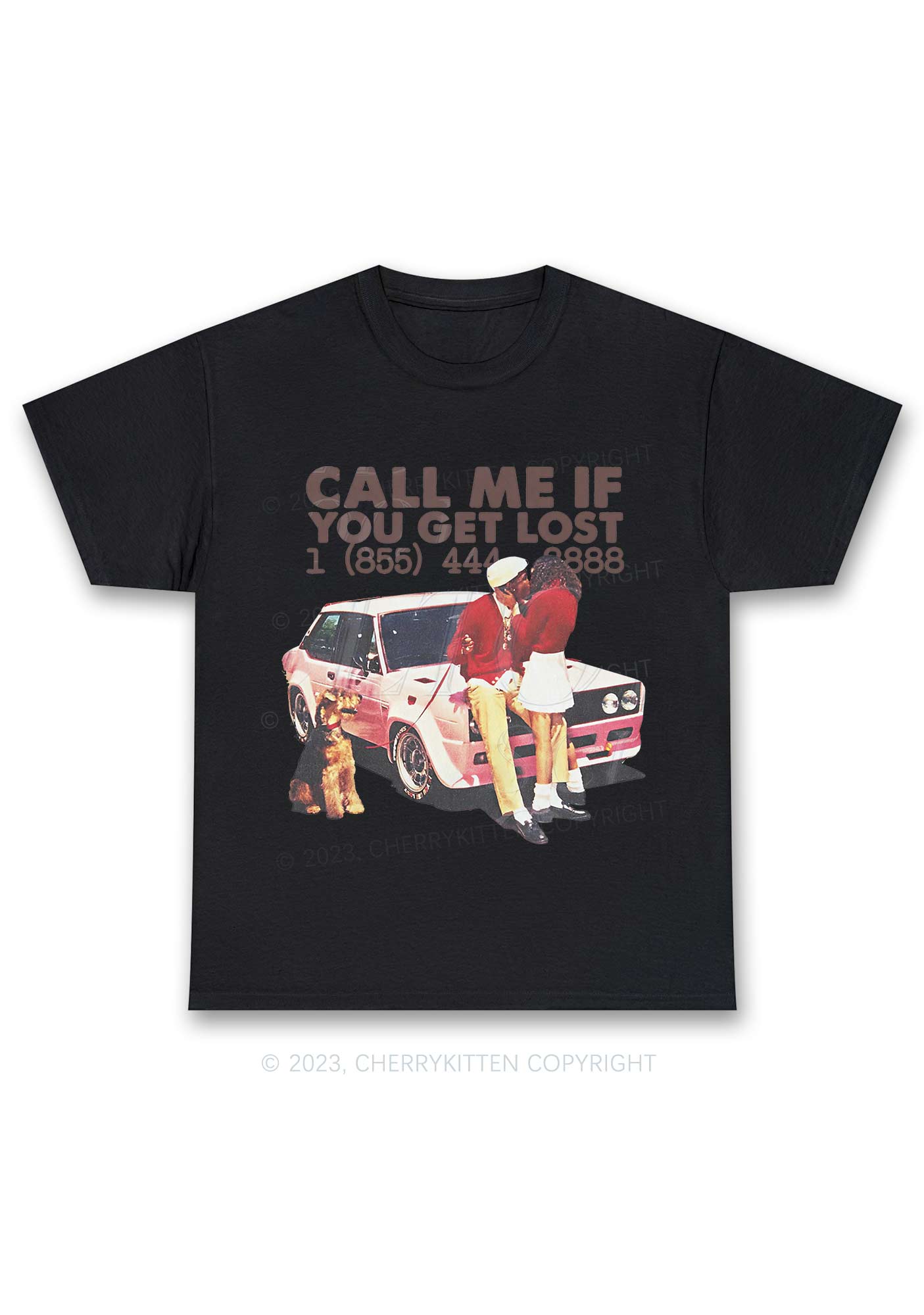 You Get Lost Chunky Shirt Cherrykitten