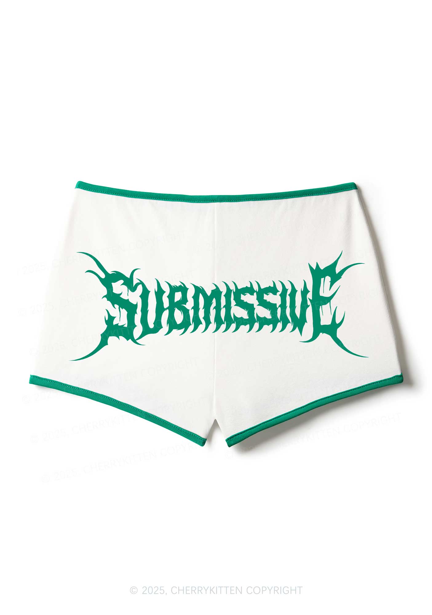 Punk Submissive Y2K Booty Shorts Cherrykitten