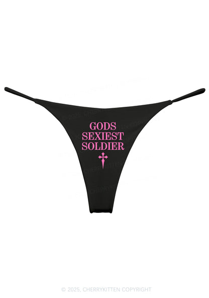 Gods Soldier Y2K Bikini String Thong Cherrykitten