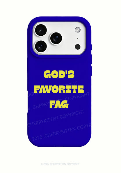 Gods Favorite Fag Pride Y2K Phone Case Cherrykitten
