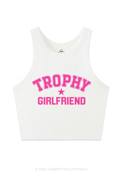 Trophy Girlfriend Y2K Crop Tank Top Cherrykitten