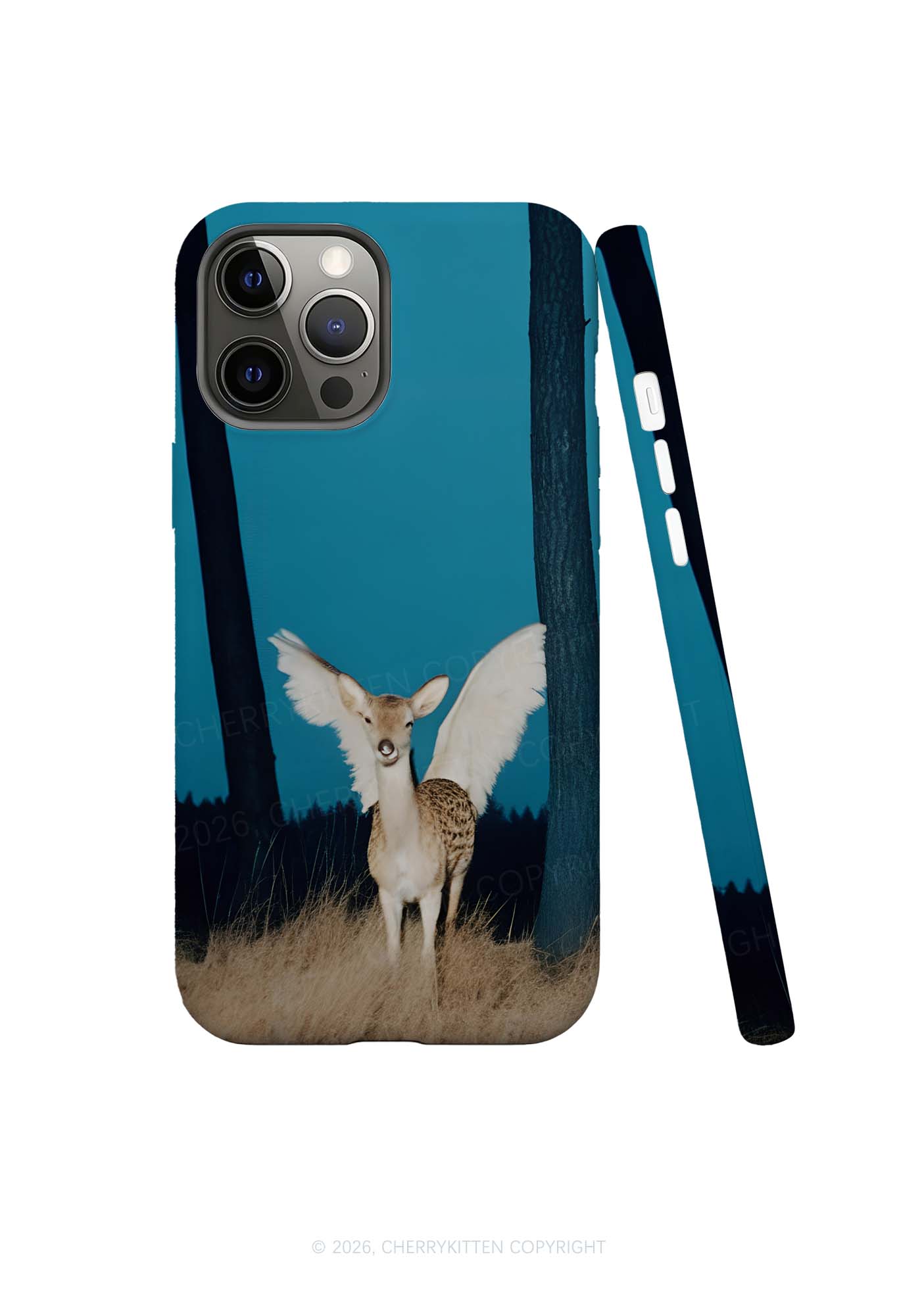 Winged Deer Y2K Phone Case Cherrykitten
