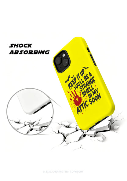 Halloween Strange Smell In My Attic Y2K Phone Case Cherrykitten
