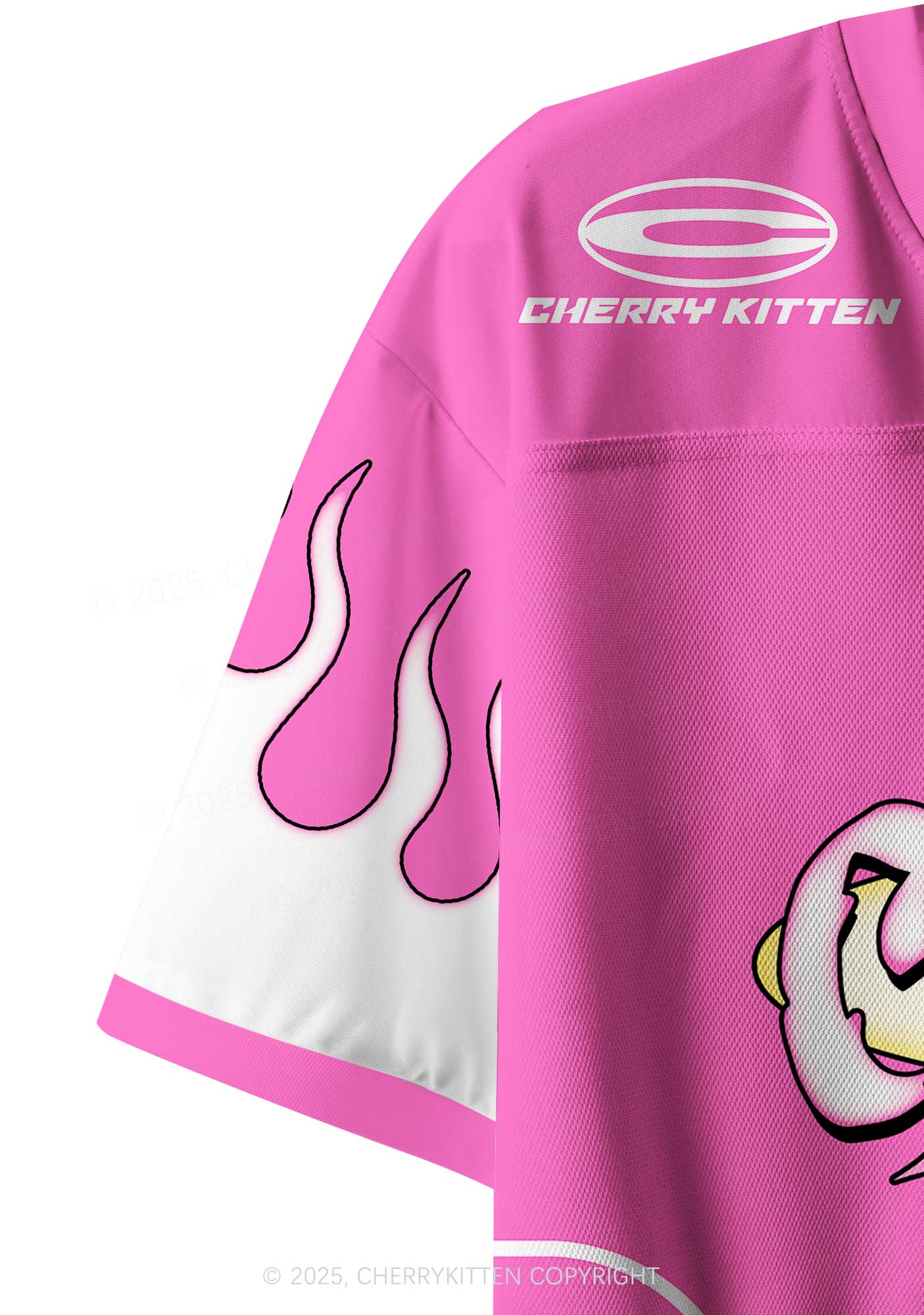 Custom Cxxt Angel Y2K Crop Sport Jersey Shirts Cherrykitten