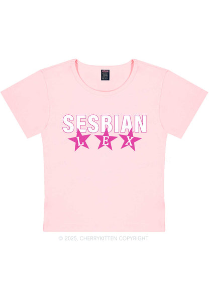 Sesbian Lex Y2K Baby Tee Cherrykitten